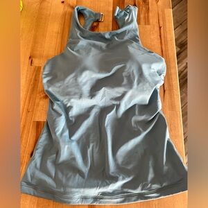 Athleta Maldives high neck tankini sz 32d/dd worn once